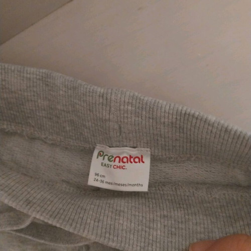 Prenatal sweatpants like new, grey, size 24-36 months
