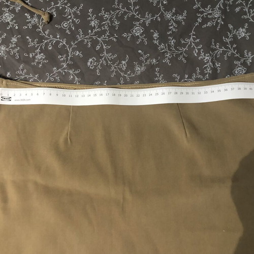 Pareo skirt like new, beige camel color