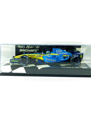 Renault R25 1:43 Minichamps model car new, Giancarlo Fisichella 2005