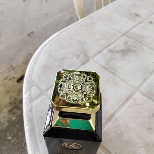 Oud Nuit Rave Arabic Perfume Bottle empty, used