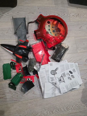 Hamster toy with racetrack