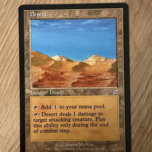 Desert MTG card Time Spiral 2006 single time shifted