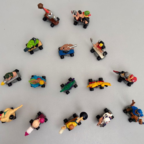 Skateboard Mania 15 Figures Set Kenner 1991 used