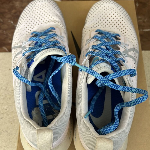 Nike React Pegasus Trail 4 sneakers like new, size 42, white and blue