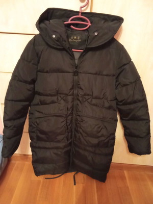 Puffer jacket black size medium like new