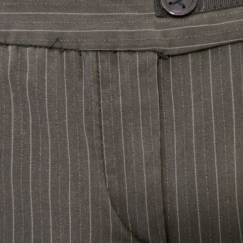 Senso Unico shorts like new, size L 40 12, white and blue stripes