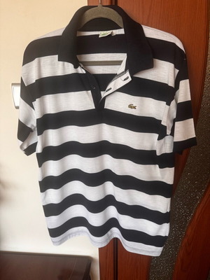 Lacoste μπλούζα M/L σαν καινούργια, πολύχρωμη, βαμβακερή