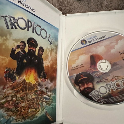 Tropico 4 PC game like new, complete edition with manual