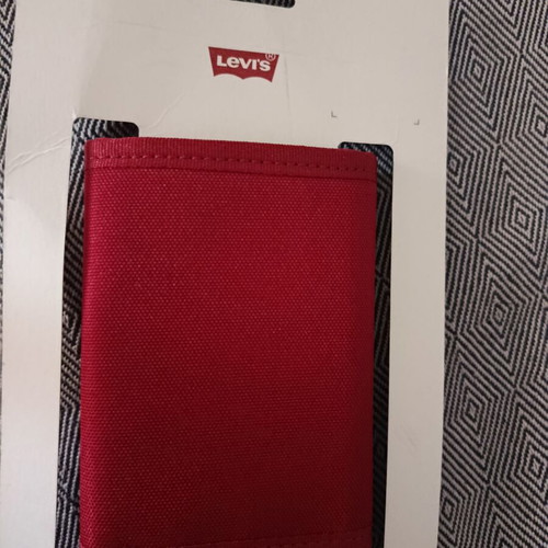 Levi's wallet new, red