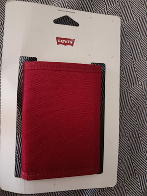 Levi's wallet new, red
