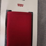 Levi's wallet new, red