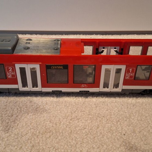 Dickie Toys Passenger Train used, missing roof part