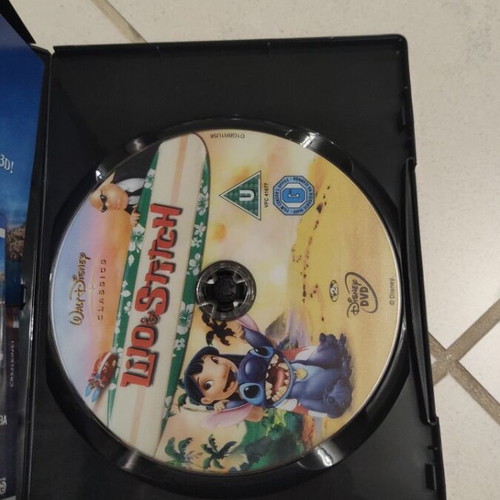 Lilo & Stitch DVD used, dubbed, Disney kids movie