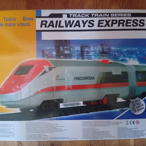 Railways Express electric train new, scale 1:87, sound and light