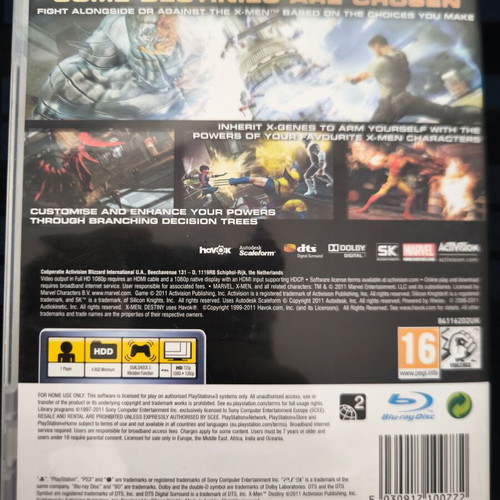 X-Men Destiny PS3 game