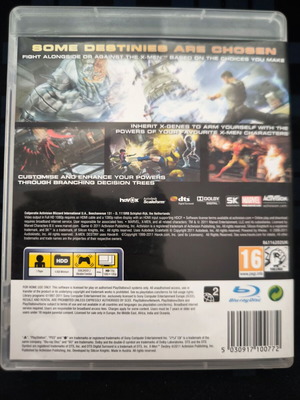 X-Men Destiny PS3 game