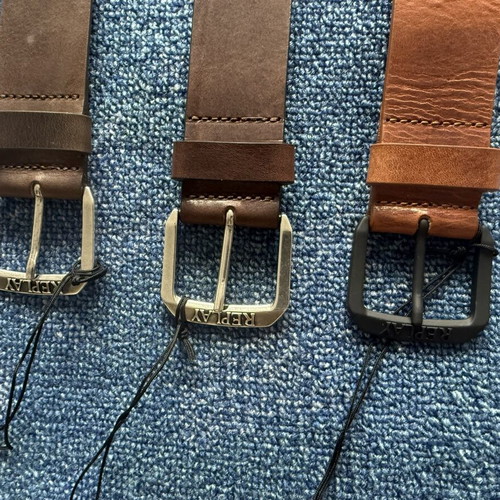 Replay and Strellson men's belts new, genuine leather