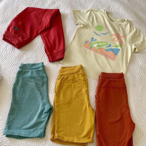 Orchestra clothing set used for 10-year-old boy, size 140 cm