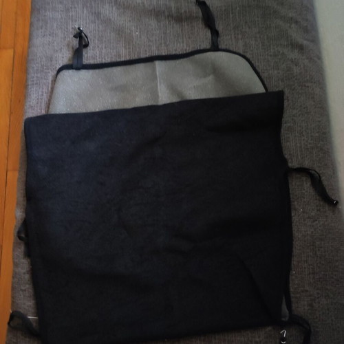 Car seat covers new, 2 black pieces
