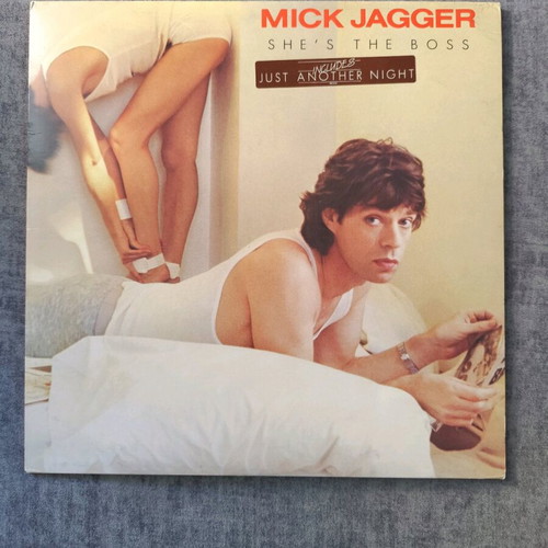 Mick Jagger She's The Boss vinyl in very good condition, rock
