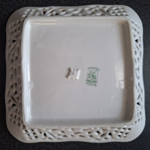 Vintage Schumann Bavaria Porcelain Decorative Bowl 18x18 cm used