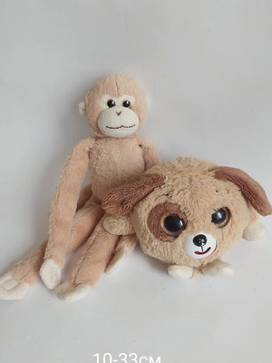Plush toys like new, set of two