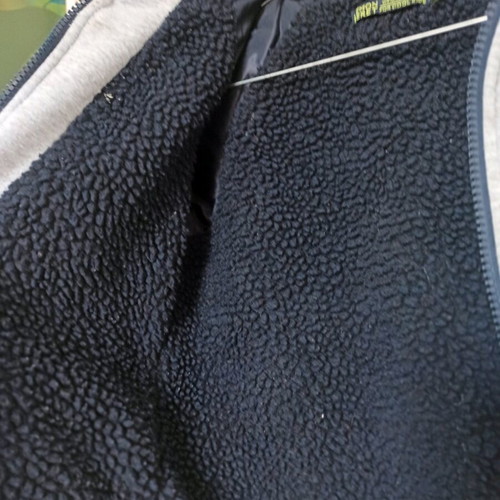 Children's gray jacket like new with fur lining