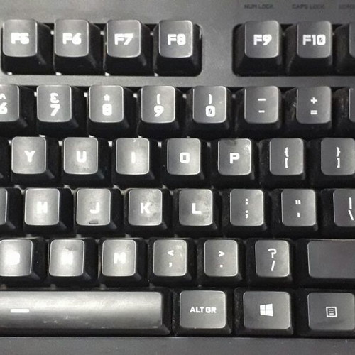 Logitech G213 Prodigy gaming keyboard used for repair or spare parts