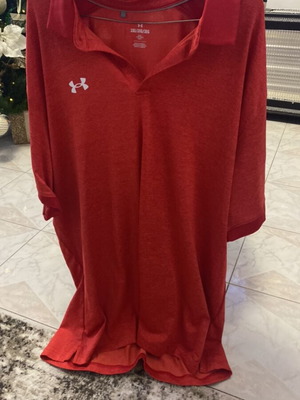Under Armour men's shirt 3XL red like new