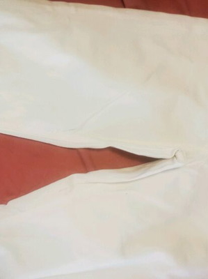 Guess pants white fabric like new size XS