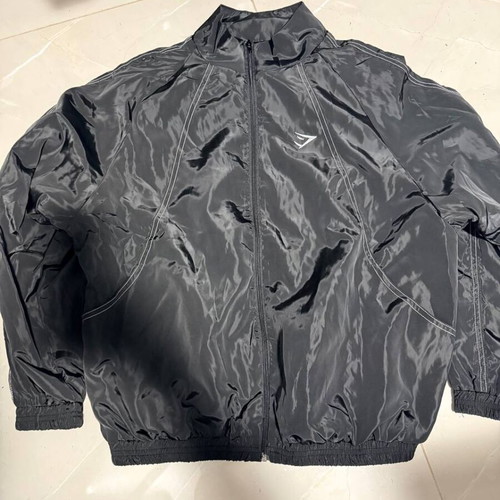 Gymshark Windbreaker Like New, Size M, Black