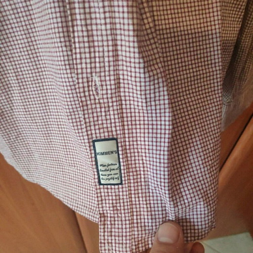 Men's shirt XL white and red like new