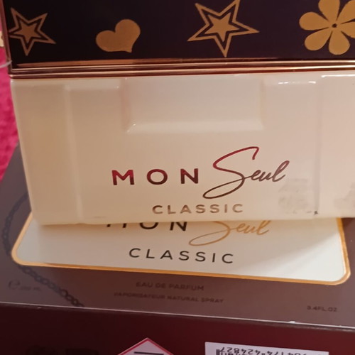 Mon Seul Classic Eau de Parfum 100ml new, authentic women's fragrance