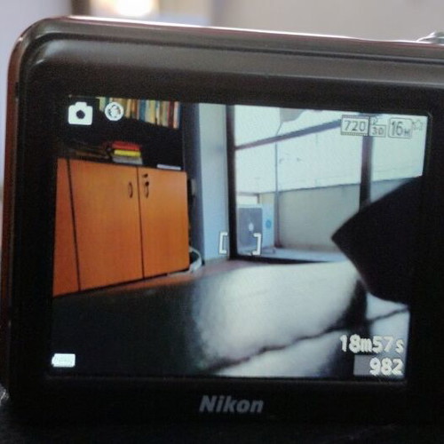 Nikon COOLPIX A10 Red compact camera with Case Logic and 8GB SD card
