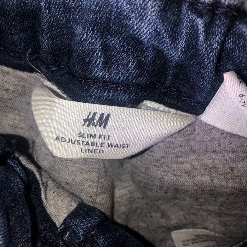 Hm jeans kids 7 years 122 cm slim fit with lining like new