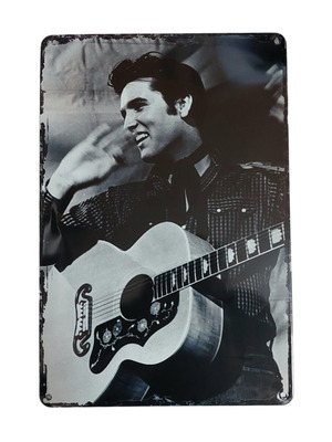 Elvis metal wall decoration new, 30 x 20 cm