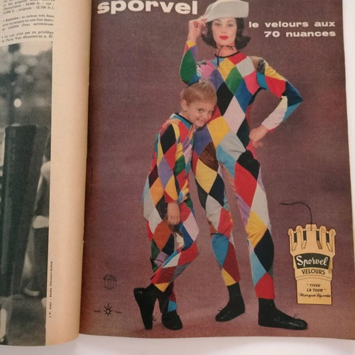 Elle magazine 1959 used, French, collectible