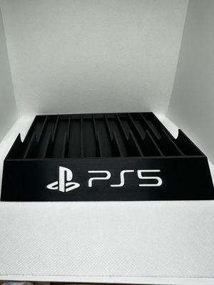 PS5 Game Storage Stand like new, 10-slot capacity