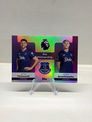Topps Premier League 2025/2026 James Tarkowski & Jarrad Branthwaite #369 new