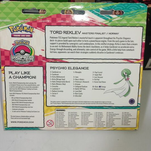 Pokémon TCG World Championships Deck 2023 new, collectible set