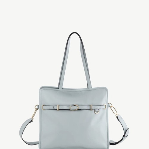 Carpisa and Verde shoulder bags, like new, blue and pink powder