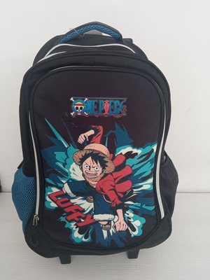 Τσάντα πλάτης One Piece Luffy τρολεϊ καινούργια