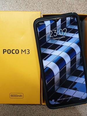 Poco M3 smartphone σαν καινούργιο, μπαταρία 6000mAh, 64GB, κίτρινο