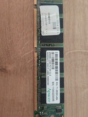 Apacer κάρτα μνήμης 256MB UNB PC133 CL3