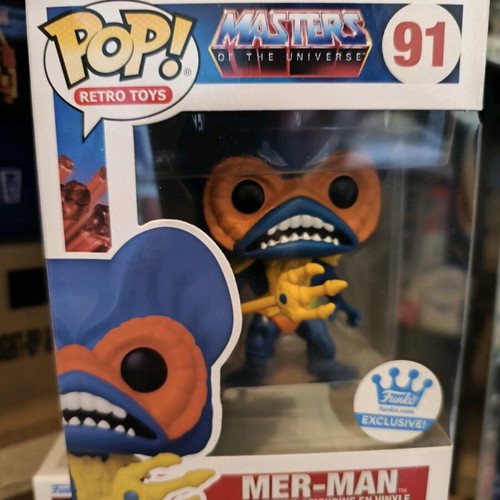 Funko Pop MOTU exclusive MerMan new