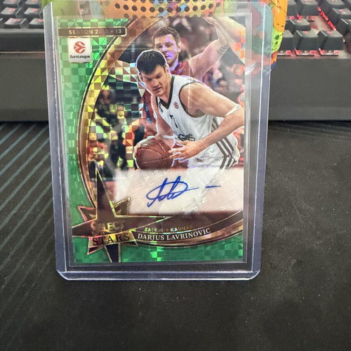 Darjus Lavrinovic Autographed Basketball Card New
