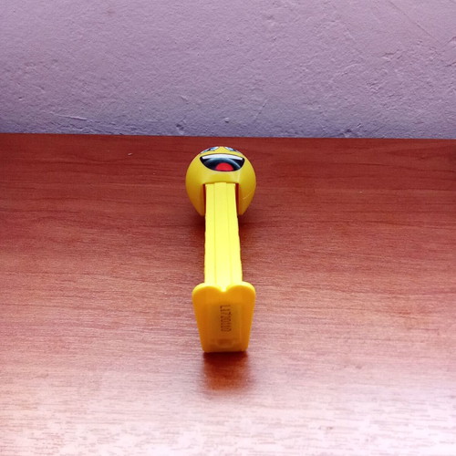 Pez candy pack with Happy Face dispenser used, rare collectible