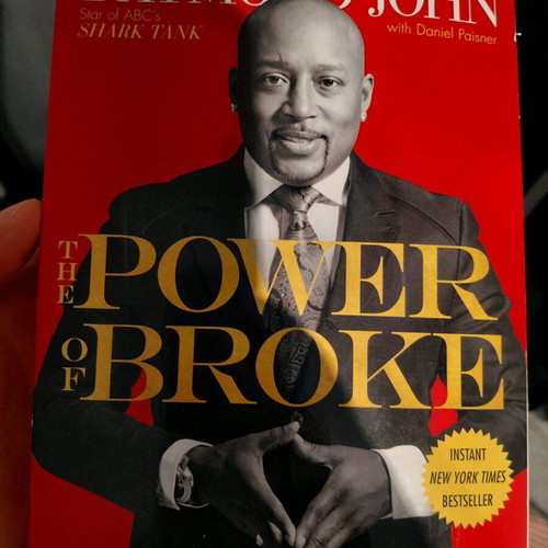 The Power of Broke book like new, English