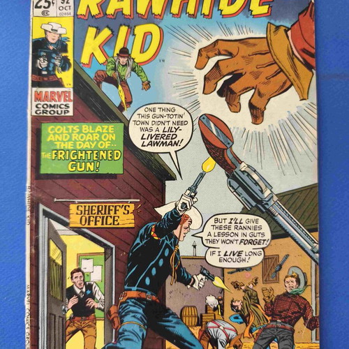 Rawhide Kid 92 comic book used, English