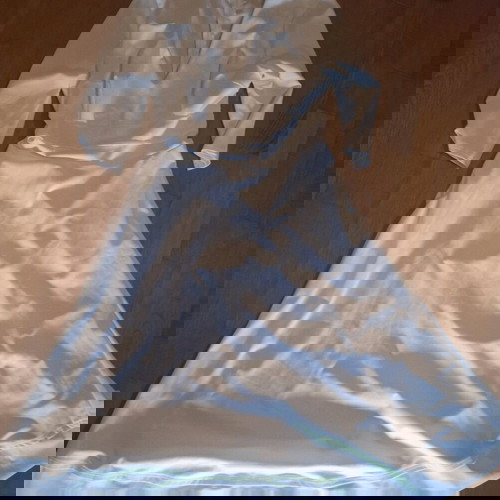 Ασπρο φόρεμα σαν καινούργιο, μέγεθος L / 40 / 12